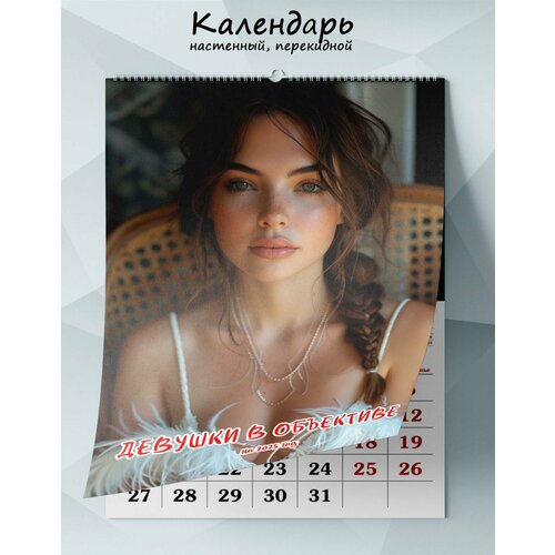 Календарь настенный перекидной Девушки в объективе на 2025 год 1265₽