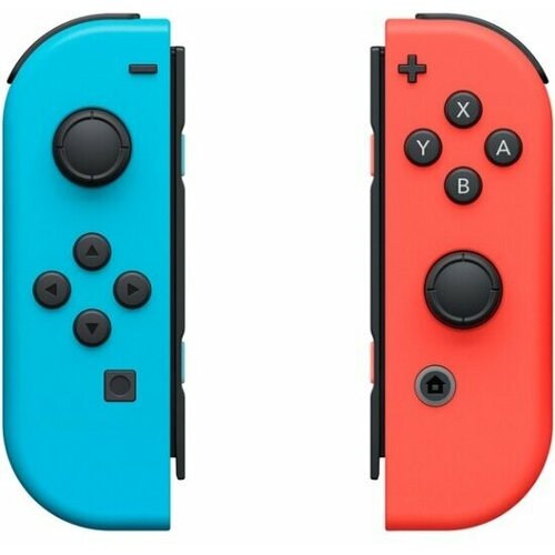 Геймпад Joy-Con для Nintendo Switch неоновый красный неоновый синий 3450₽