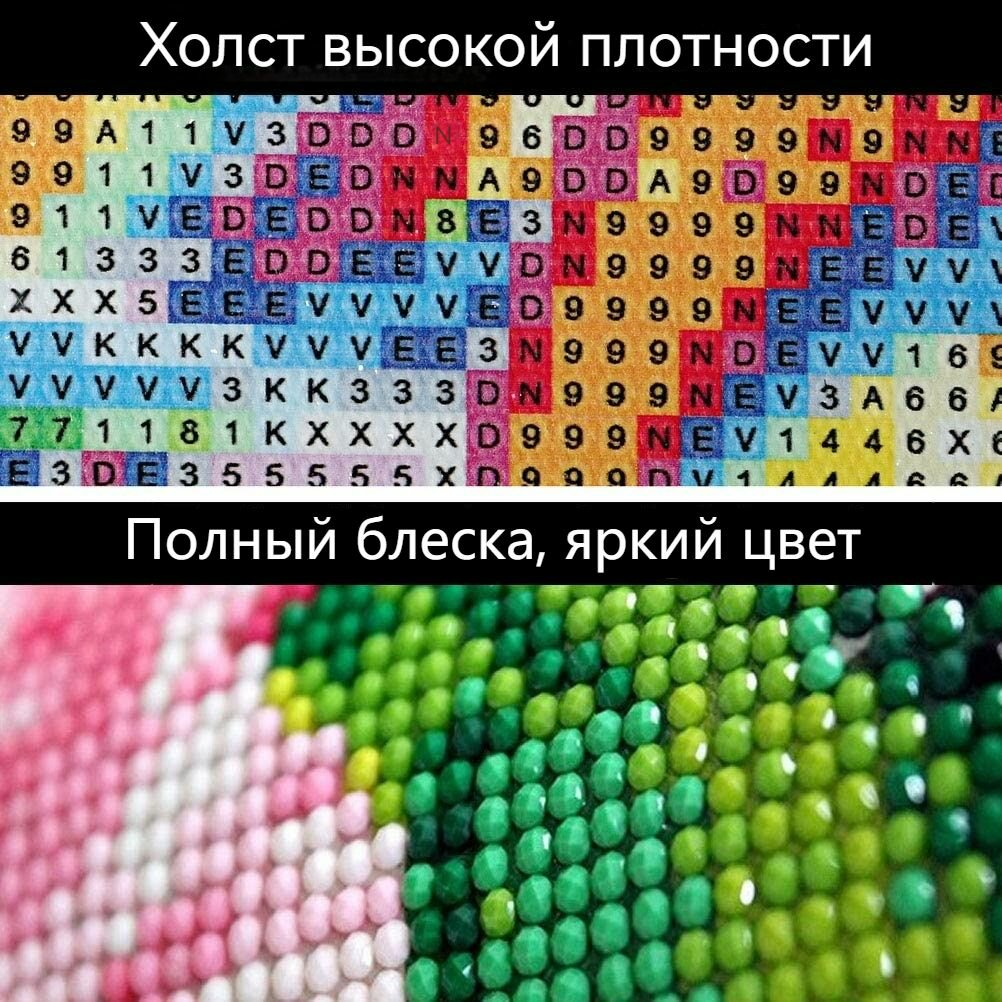 Алмазная мозаика "Иисус Христа" 40*50 см, безрамная, идеальна для дома, украшения, подарков. — фото 1