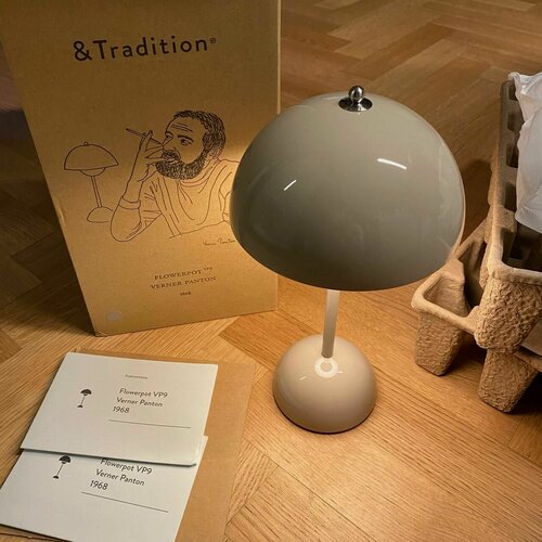 Изображение товара Лампа настольная Glamping Lighting T beige, 81330-T beige, Стиль Скандинавский