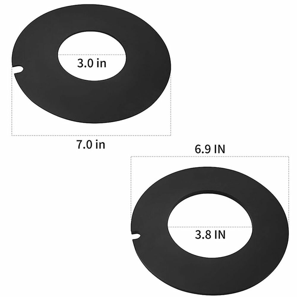 Картинки 2Pcs RV Туалет Flush Seal Замена Комплект для 385316140, 385311462 Резиновые уплотнения