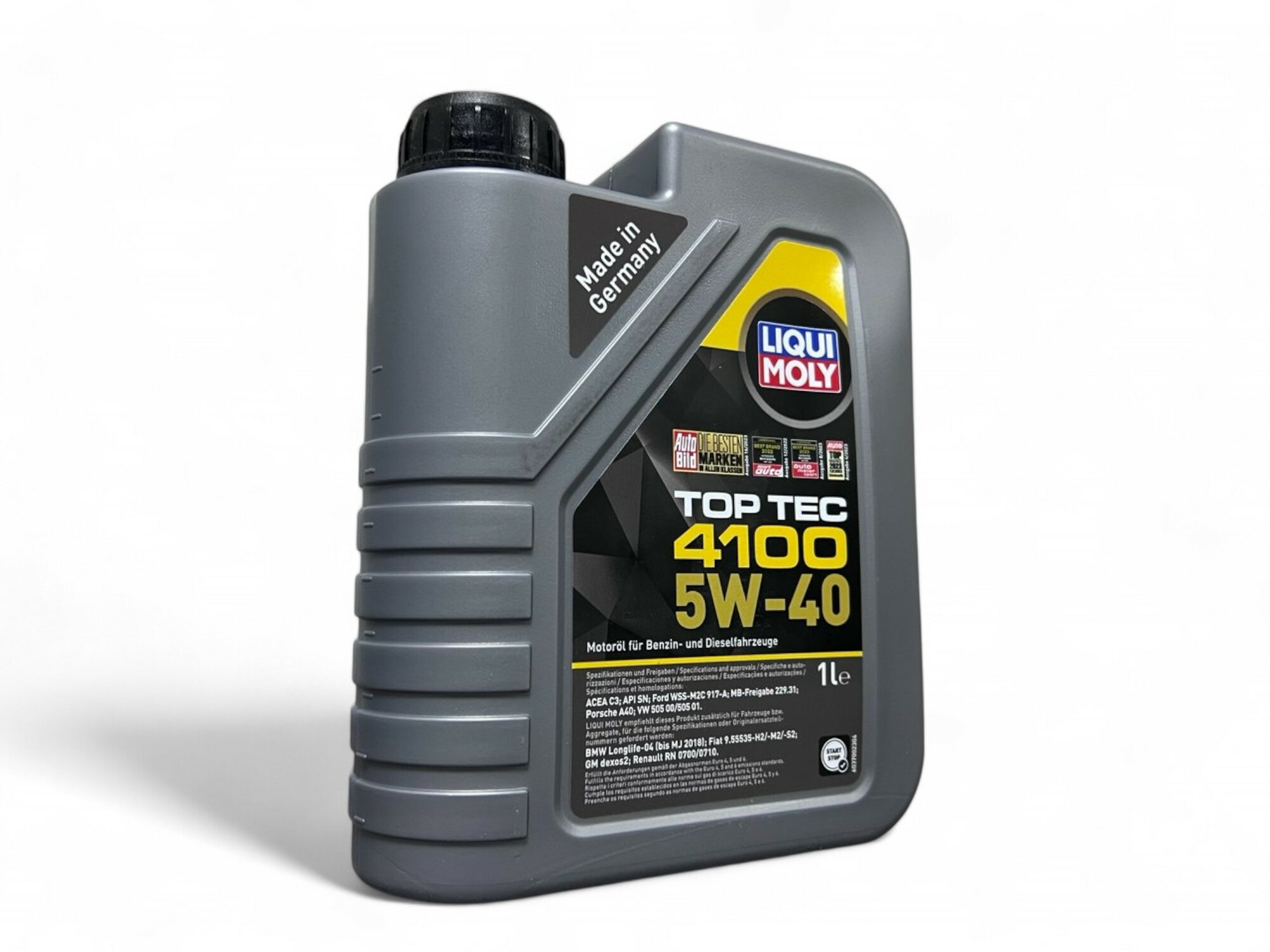 Масло моторное liqui moly TOP TEC 4100 5W40 1L — фото 1