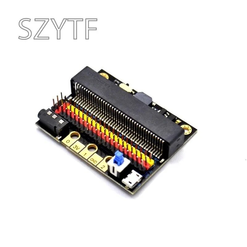 Плата расширения micro: bit IOBIT V2.0, горизонтальная переходная пластина для микробит начальной и средней школы