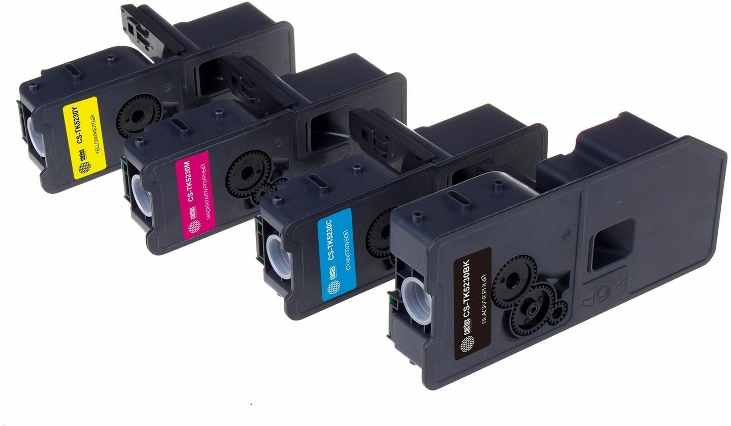 Картридж Cactus CS-TK5230BK черный, для KYOCERA Ecosys M5521cdn/M5521cdw/P5021cdn/P5021cdw, ресурс до 2600 страниц