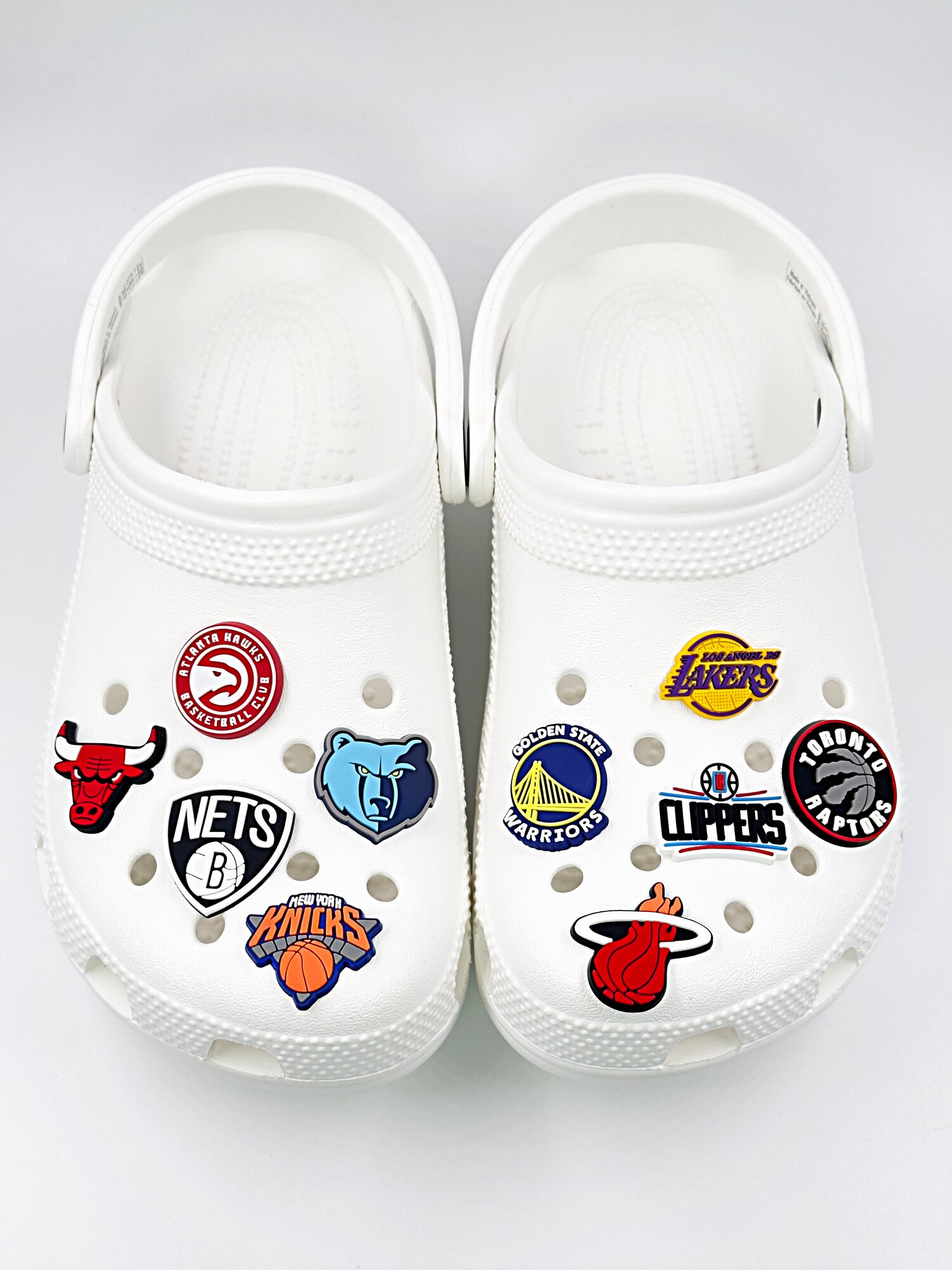 Украшения для обуви джибики("Баскетбол", "НБА(NBA)"), Джибитсы(10 штук) — фото 1