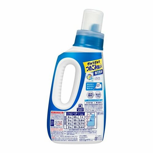 фото Као attack antibacterial ex высокоэффективный гель для стирки белья с антибактериальным эффектом, 750 мл.