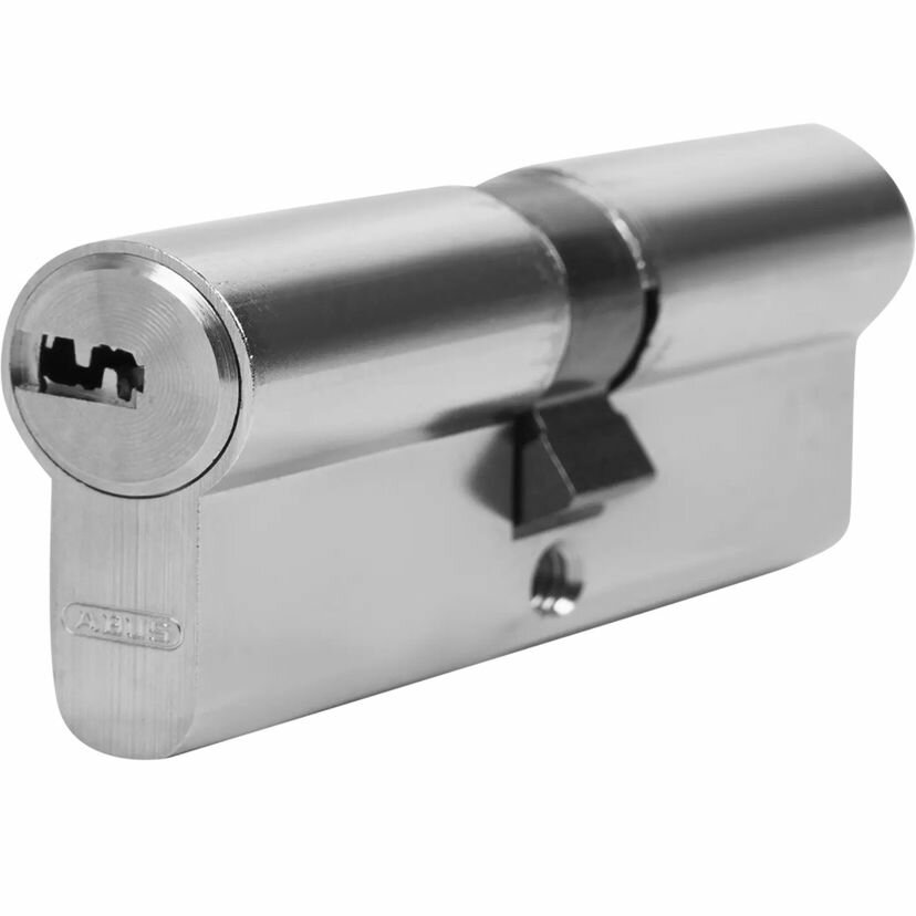 Цилиндр Abus D6N 35/35 35*35мм форм-фактор ключ/ключ никель