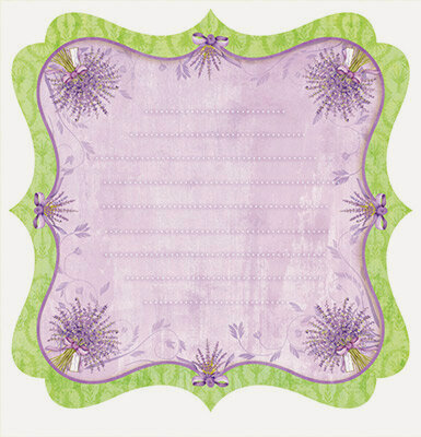 Изображение товара Mr.Painter PSF-BV58 Бумага для скрапбукинга 190 г/кв. м, 29.5×29.5 см, Лаванда, 149