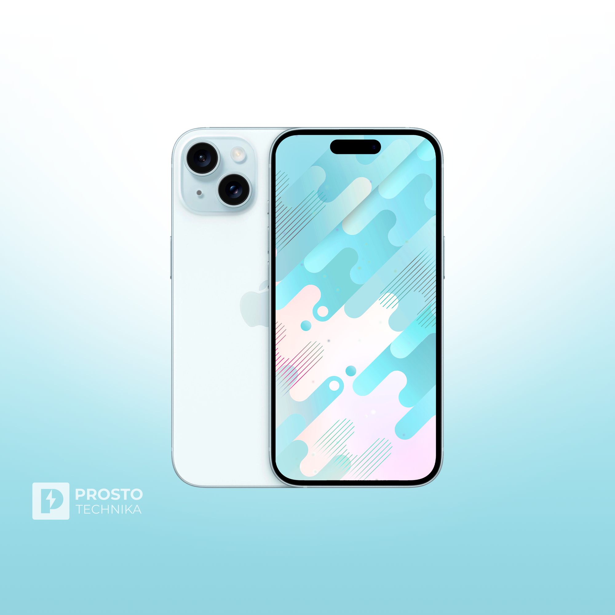 Смартфон Apple iPhone 15 128 ГБ, Dual: nano SIM + eSIM, голубой