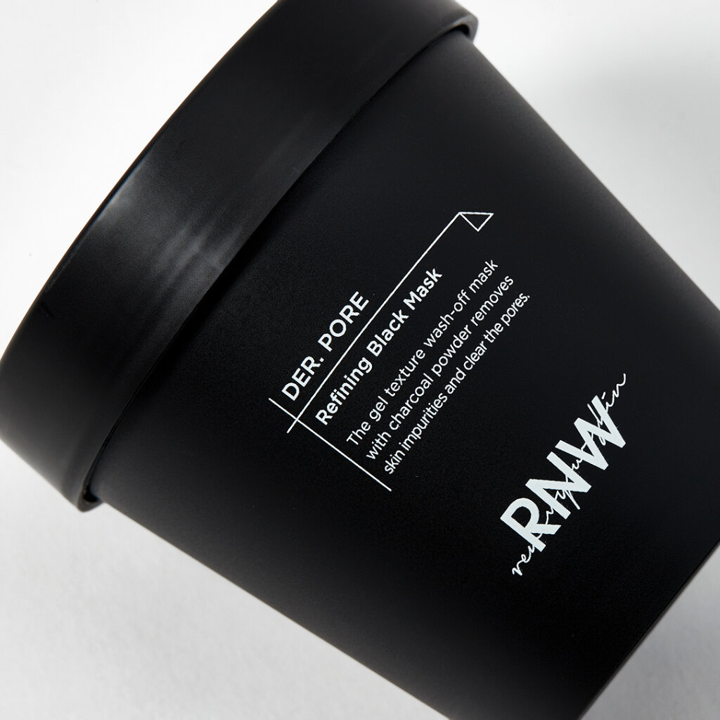 Маска для очищения пор RNW DER. PORE Refining Black Mask, 200 мл. — фото 1