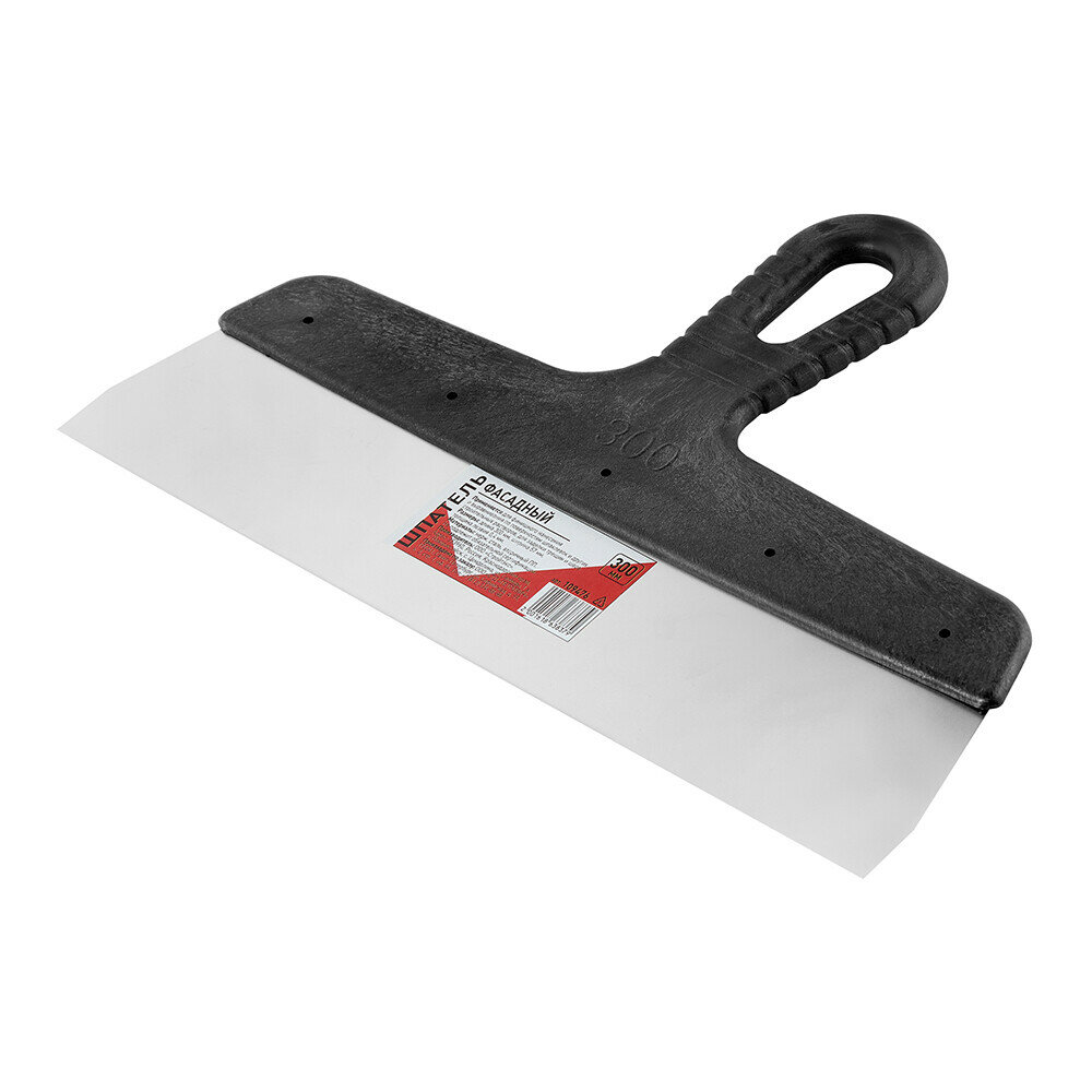 Шпатель фасадный 300 мм с пластиковой ручкой (109476)