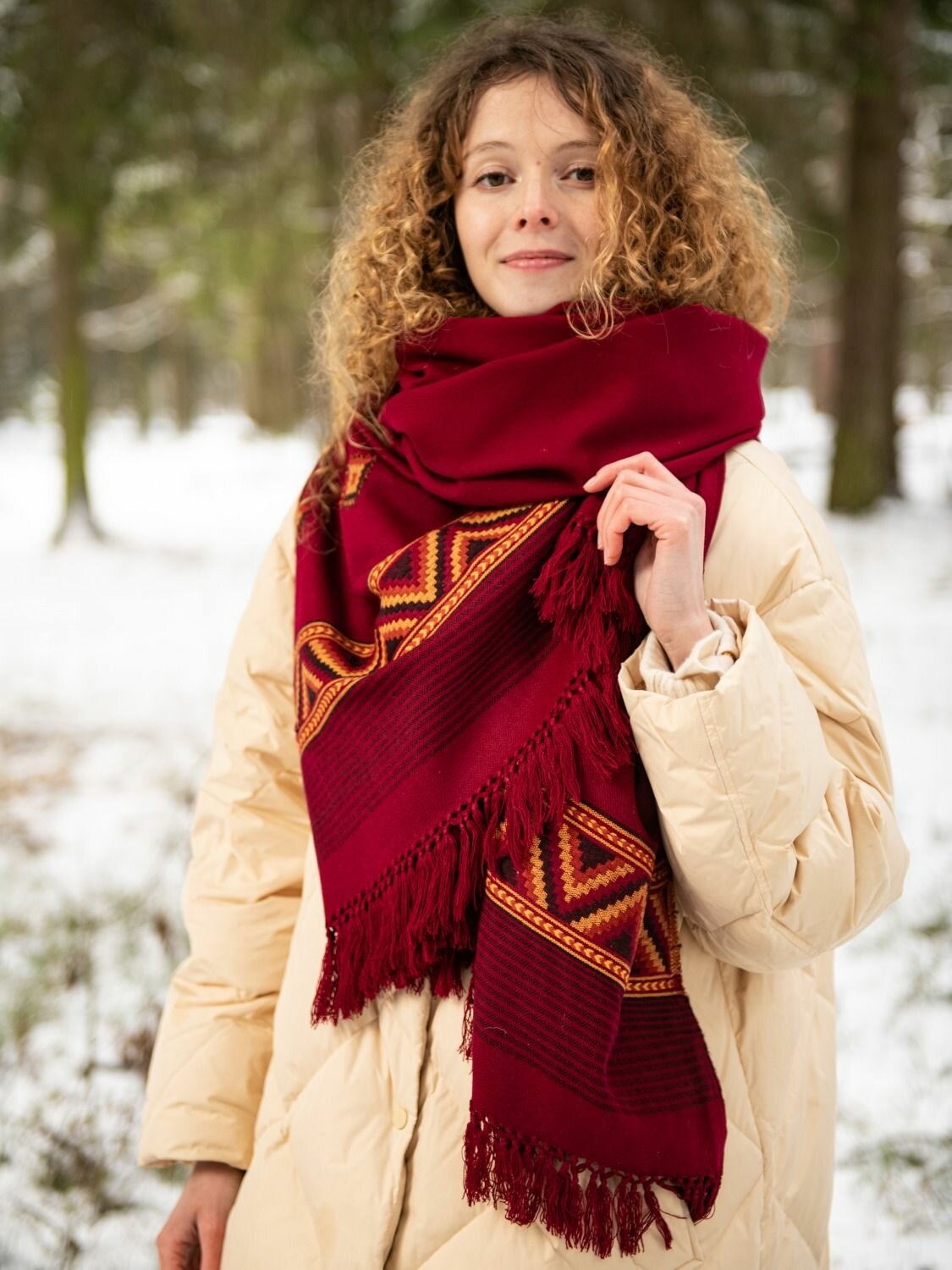 Шаль Базовая коллекция для женщин