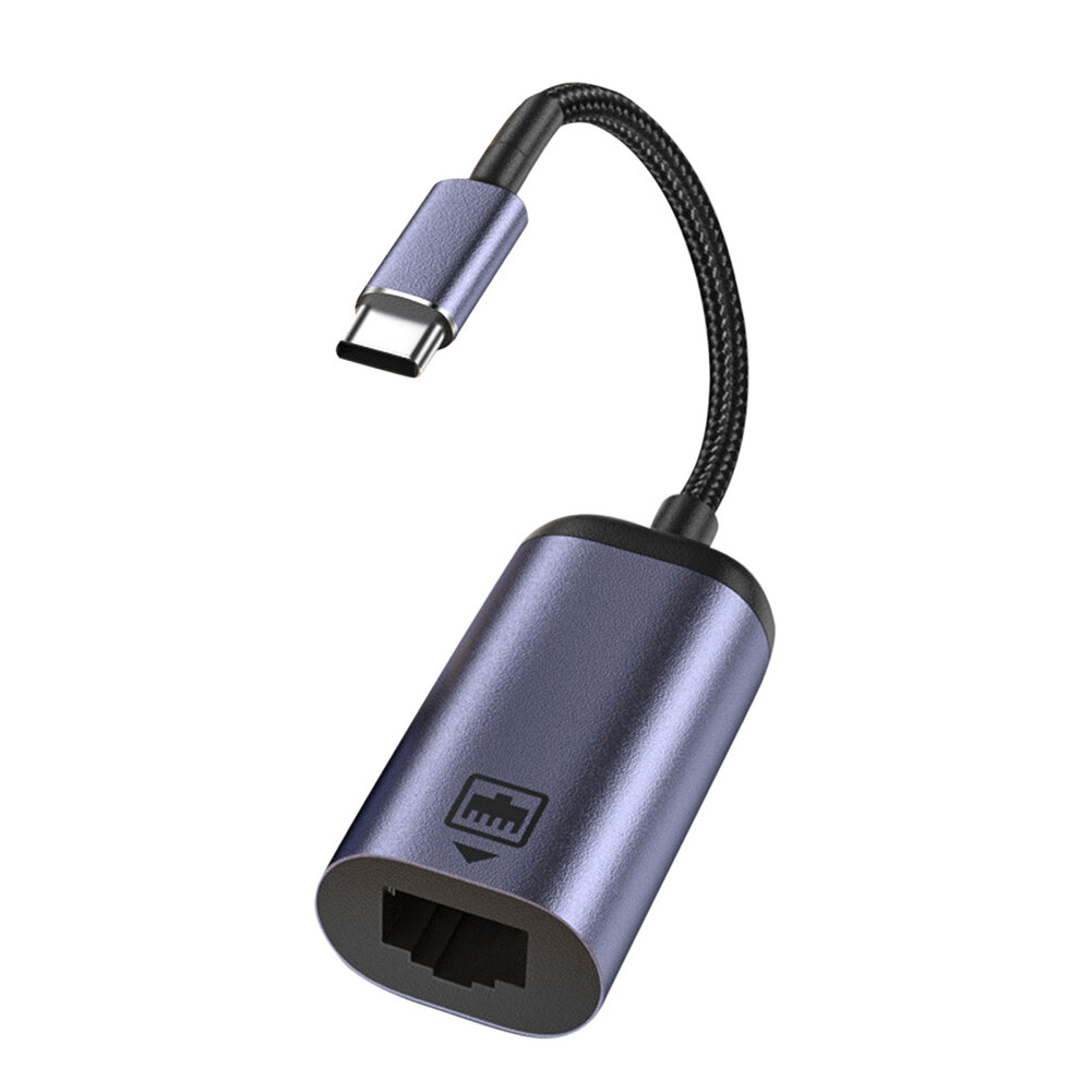 Кабель-адаптер сетевого порта Type-C для Rj45, 100 Мбит/с, USB C, штекер для сетевой карты, совместимый с сетью без диск