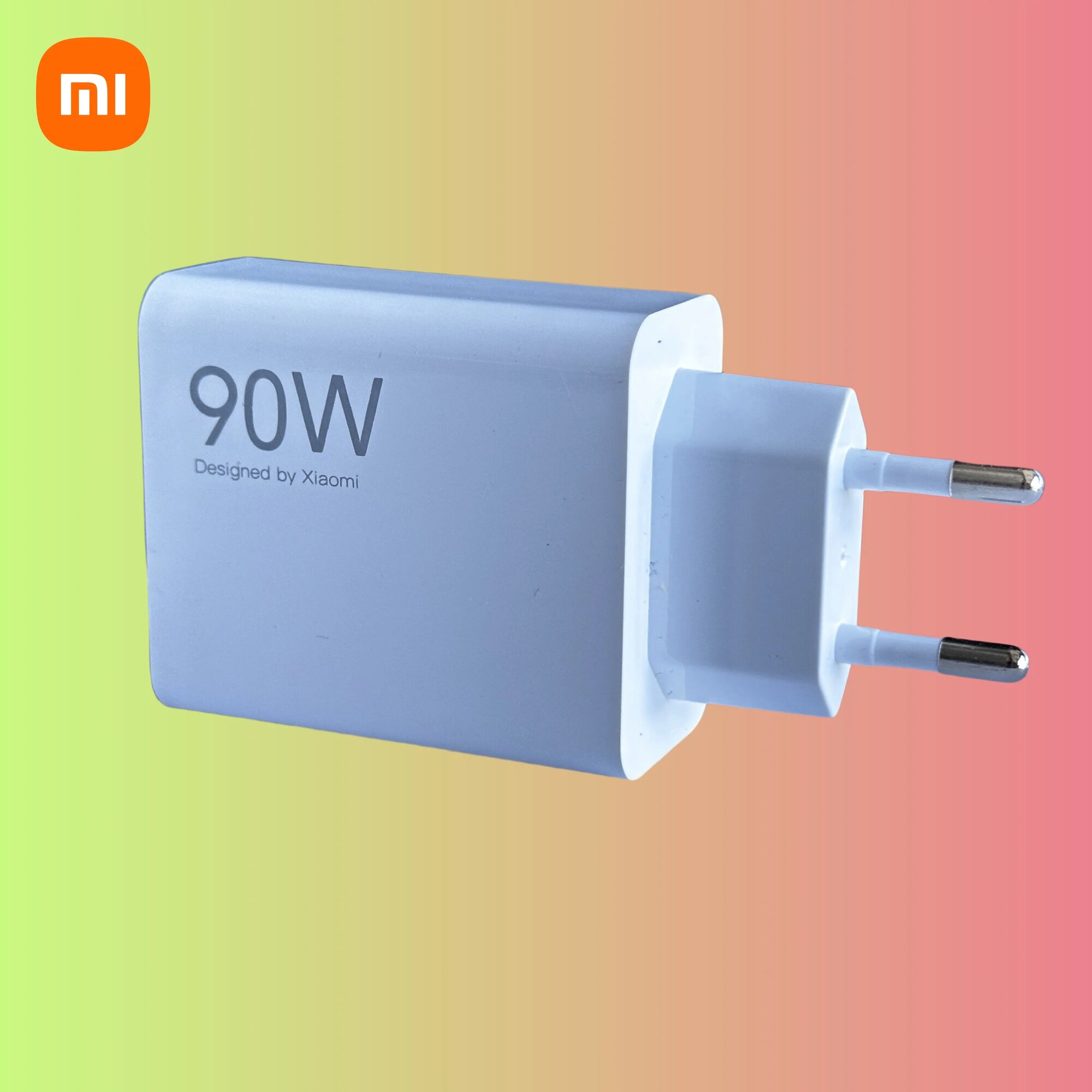 Зарядное устройство Xiaomi Mi 90 Вт для ЕС. Быстрая зарядка. Выход USB-A с кабелем 6А Type-c. Оригинальный Mi 14 – это же модель, For 90W, Only 90W charger