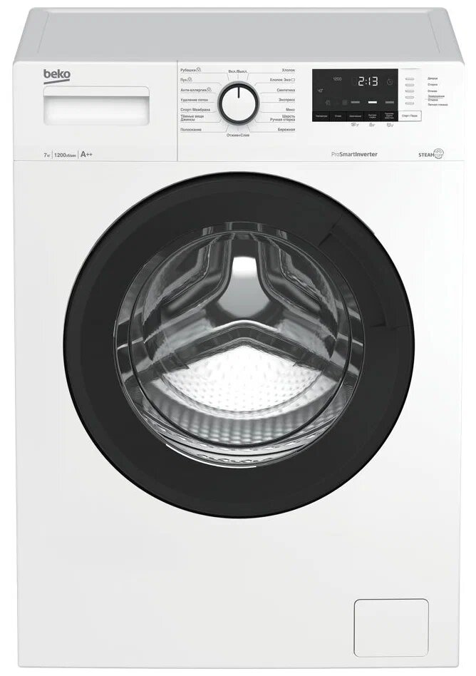Стиральная машина Beko WSRE6H612ZAWI