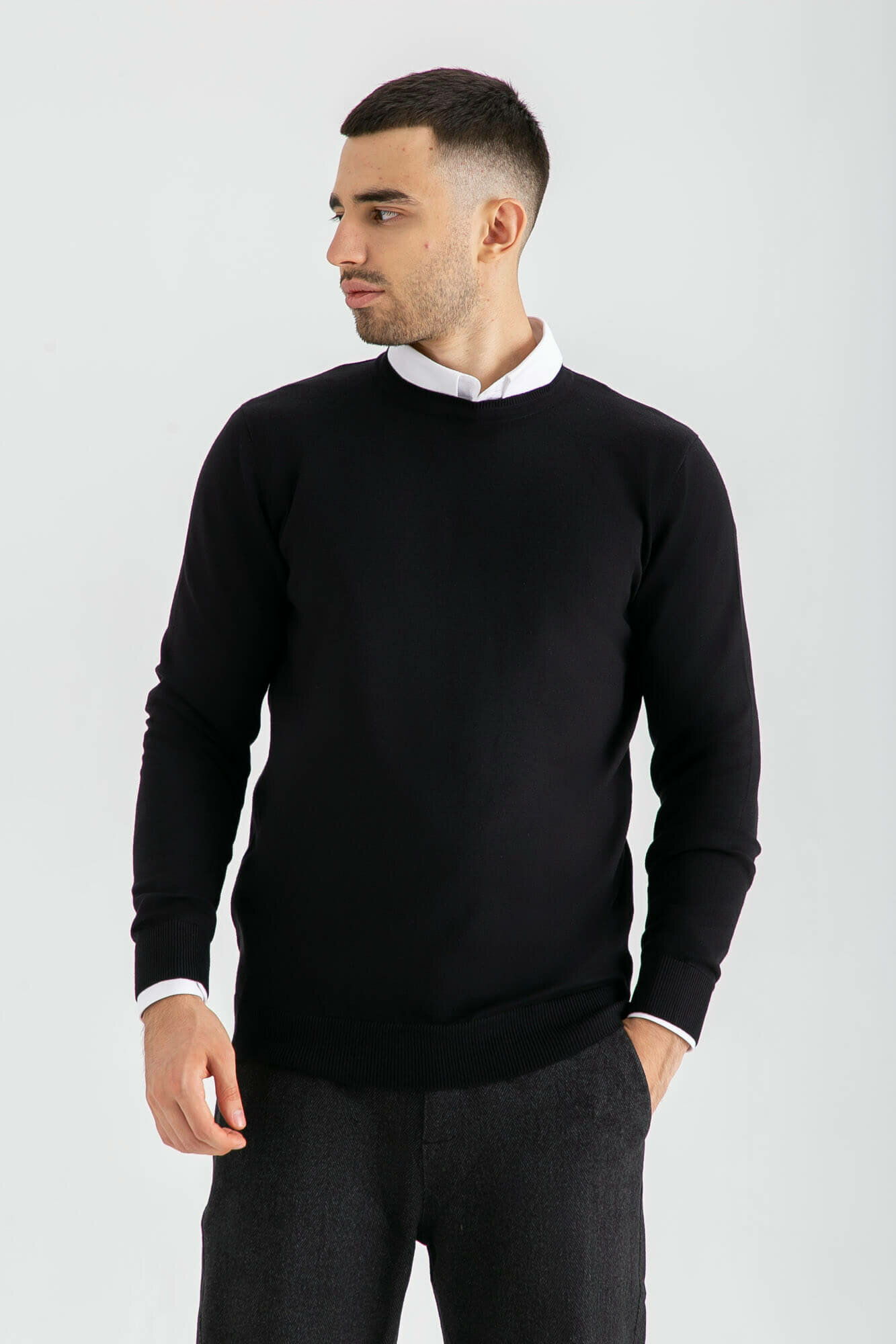 Джемпер TERRA PRO, размер 3XL, , black
