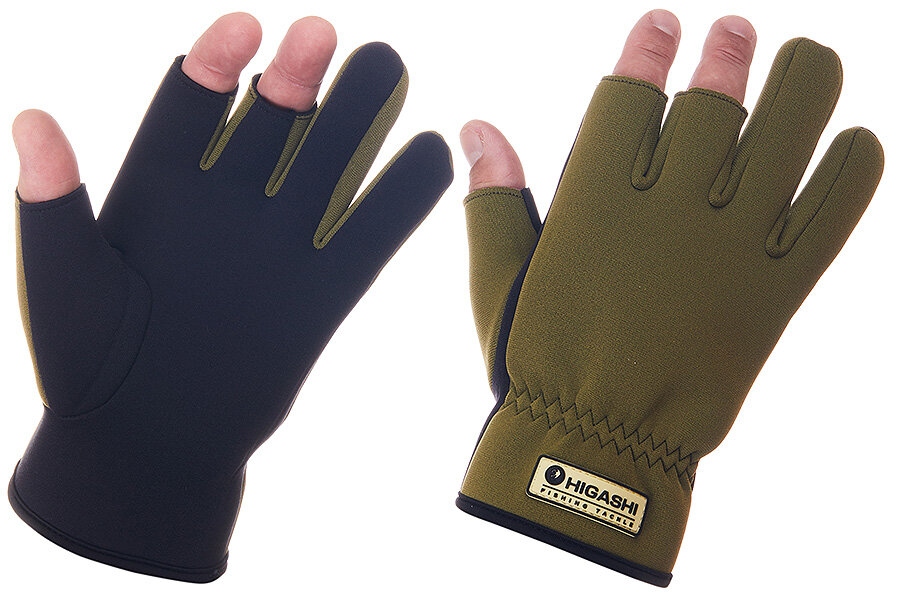 HIGASHI Перчатки Antey 3F Olive, размер M