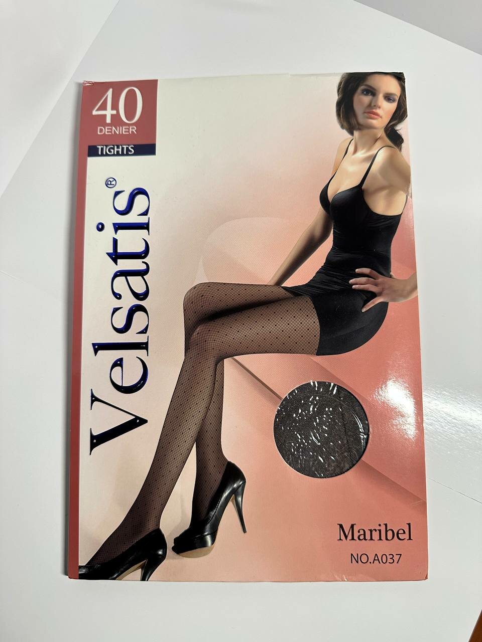 Колготки Брендовые колготки с узором Горошек, 40 den, размер 48-50, londra — фото 1