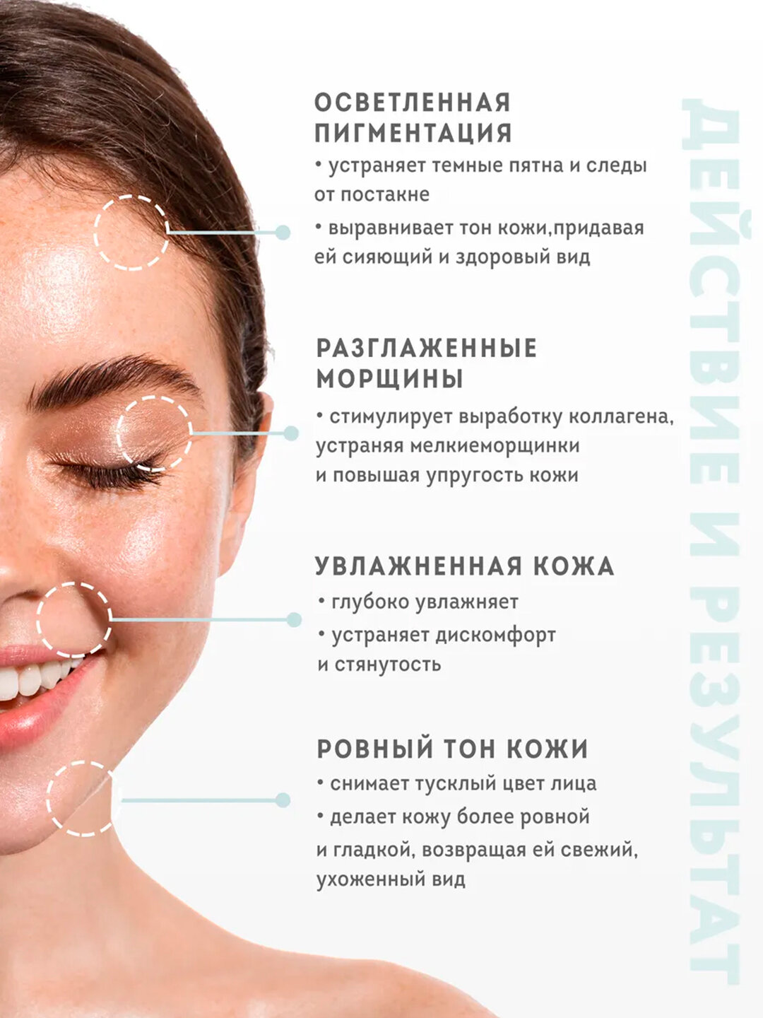 Сыворотка для лица, эссенция, для отбеливания тона кожи, от прыщей, увлажняющая, Vitamin C, 30мл — фото 1