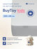 Чехол на матрас buyson BuyToy 80х200 см, водонепроницаемый, на ре...