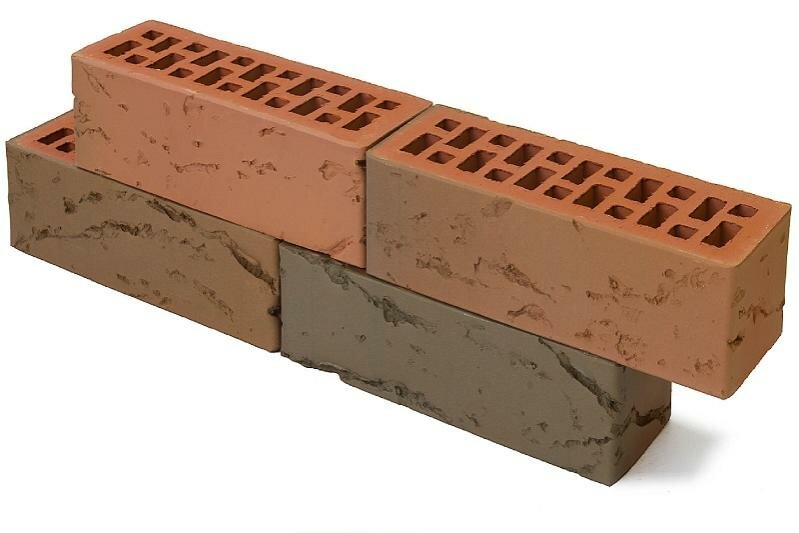 Кирпич лицевой керамический BRAER 0.7NF Баварская кладка кора дуба 1 250x85x65
