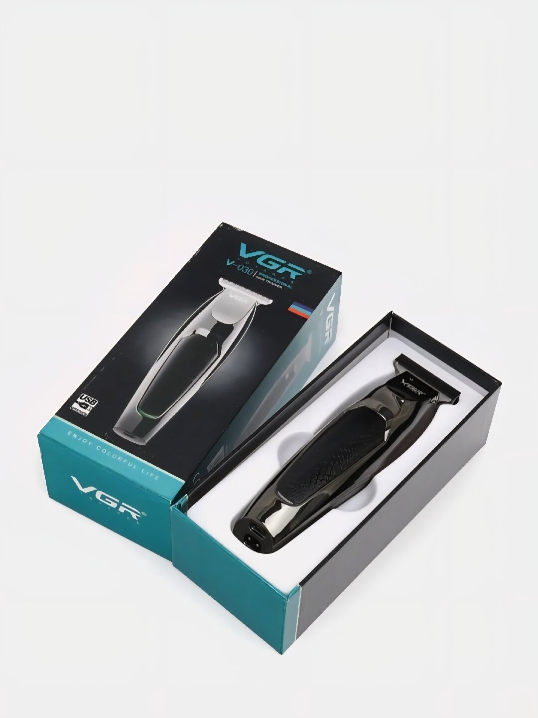 Машинка для стрижки VGR-030 триммер профессиональный аккумуляторный — фото 1