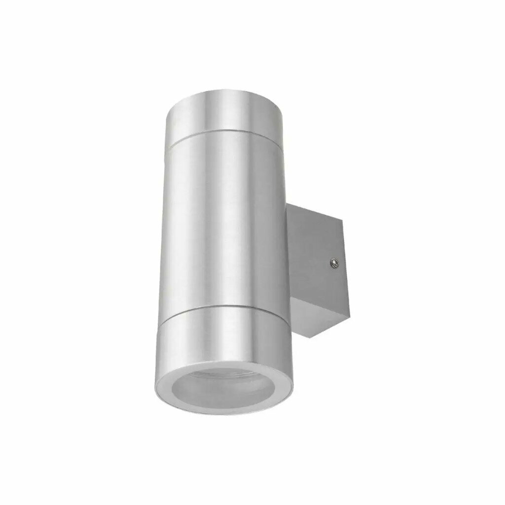 Светильник накладной светодиодный Ecola LED 8013A GX53 на 2 лампочки IP65 20.5х14х9 см сатин-хром FS53C2ECH