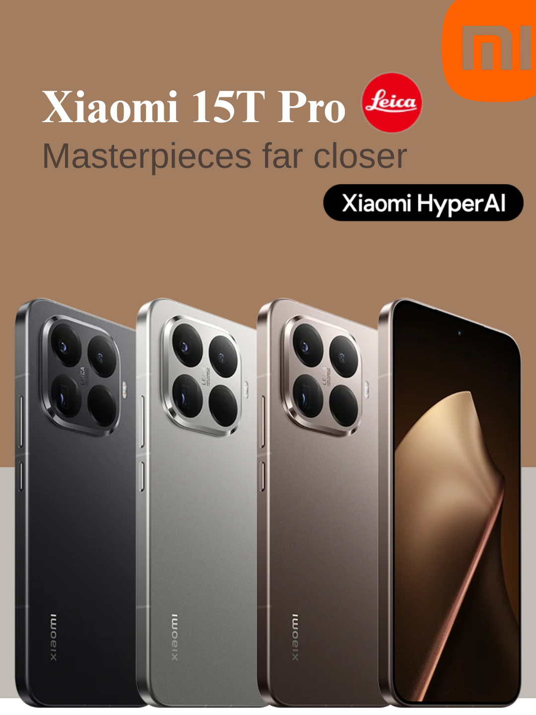Смартфон Xiaomi 15T Pro 12 ГБ / 256, Ближайшие шедевры, Оптические линзы Leica Summilux, MediaTek Dimensity 9400+