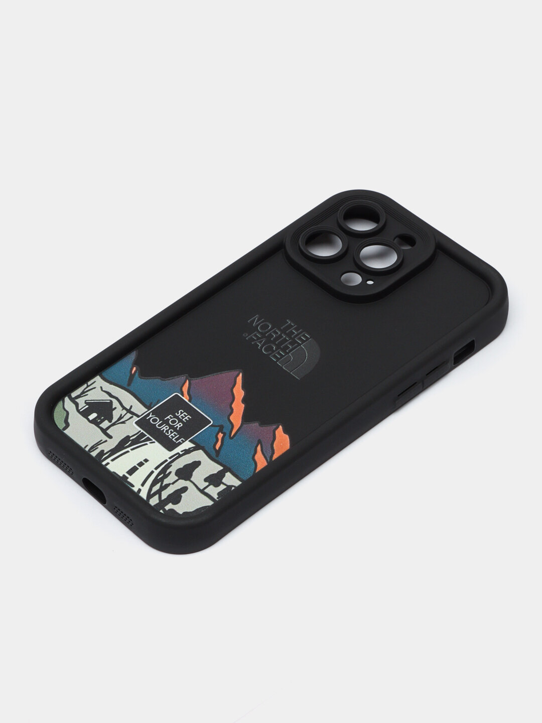 Чехол для iPhone 15 Pro Max, накладка, искусственная замша, soft touch, для 15 Pro Max — фото 1