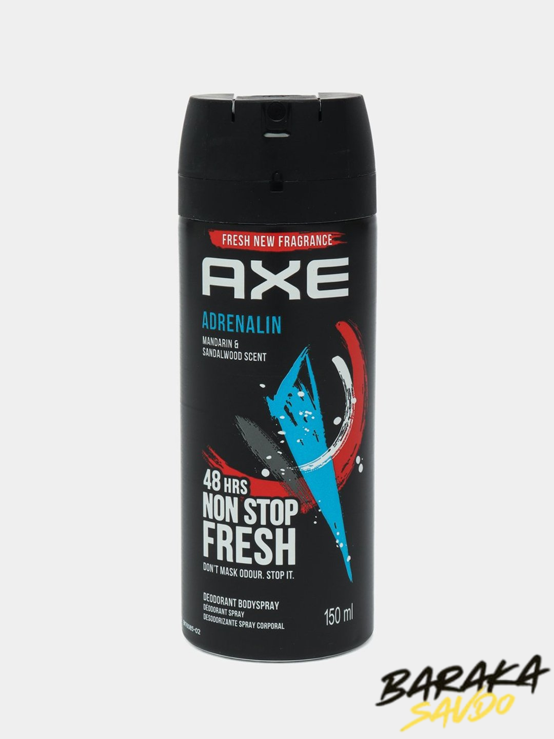 Дезодорант AXE, 150 мл_ADRENALINE — фото 1