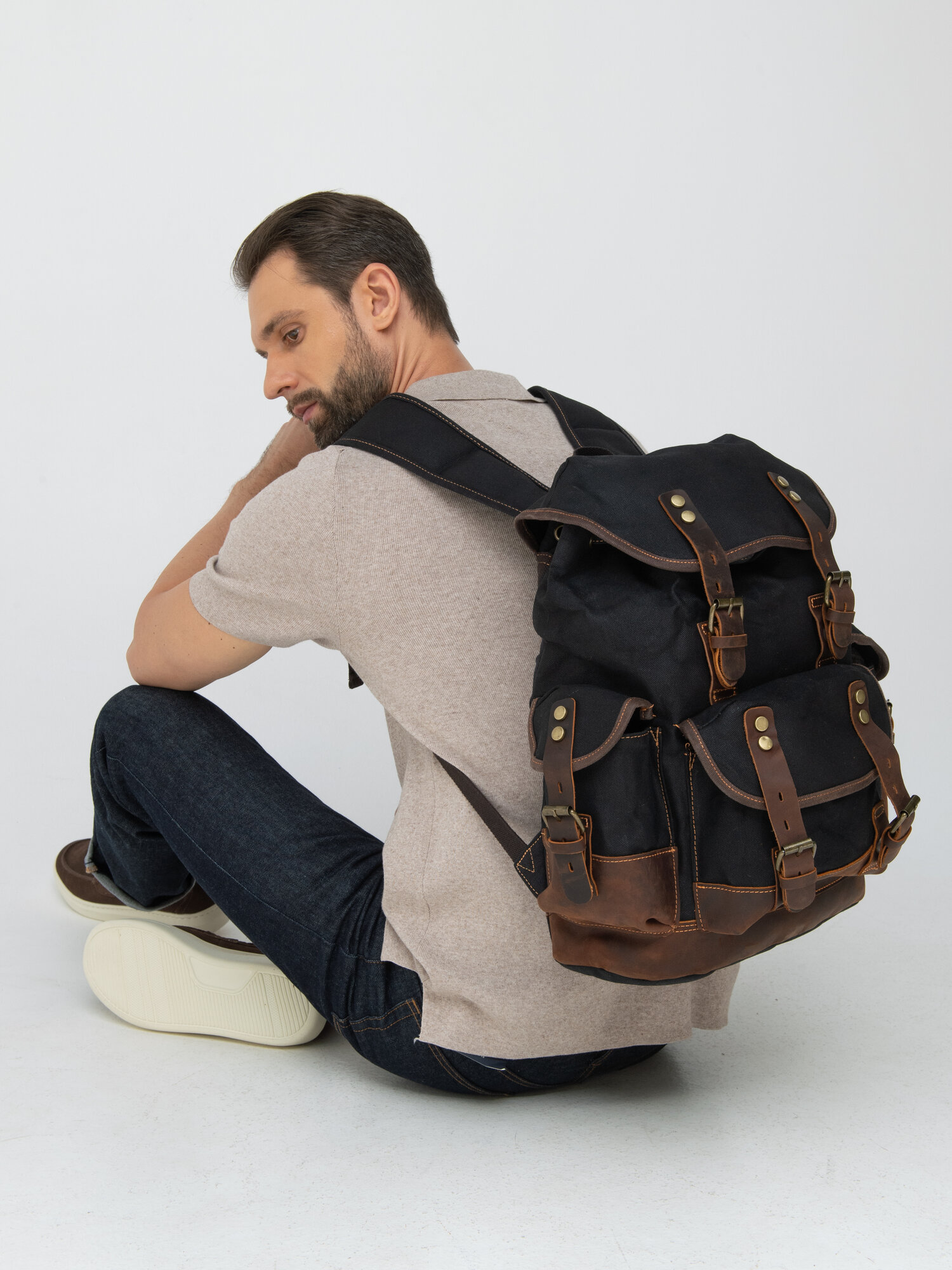 Рюкзак VEREZZO, черный — фото 1