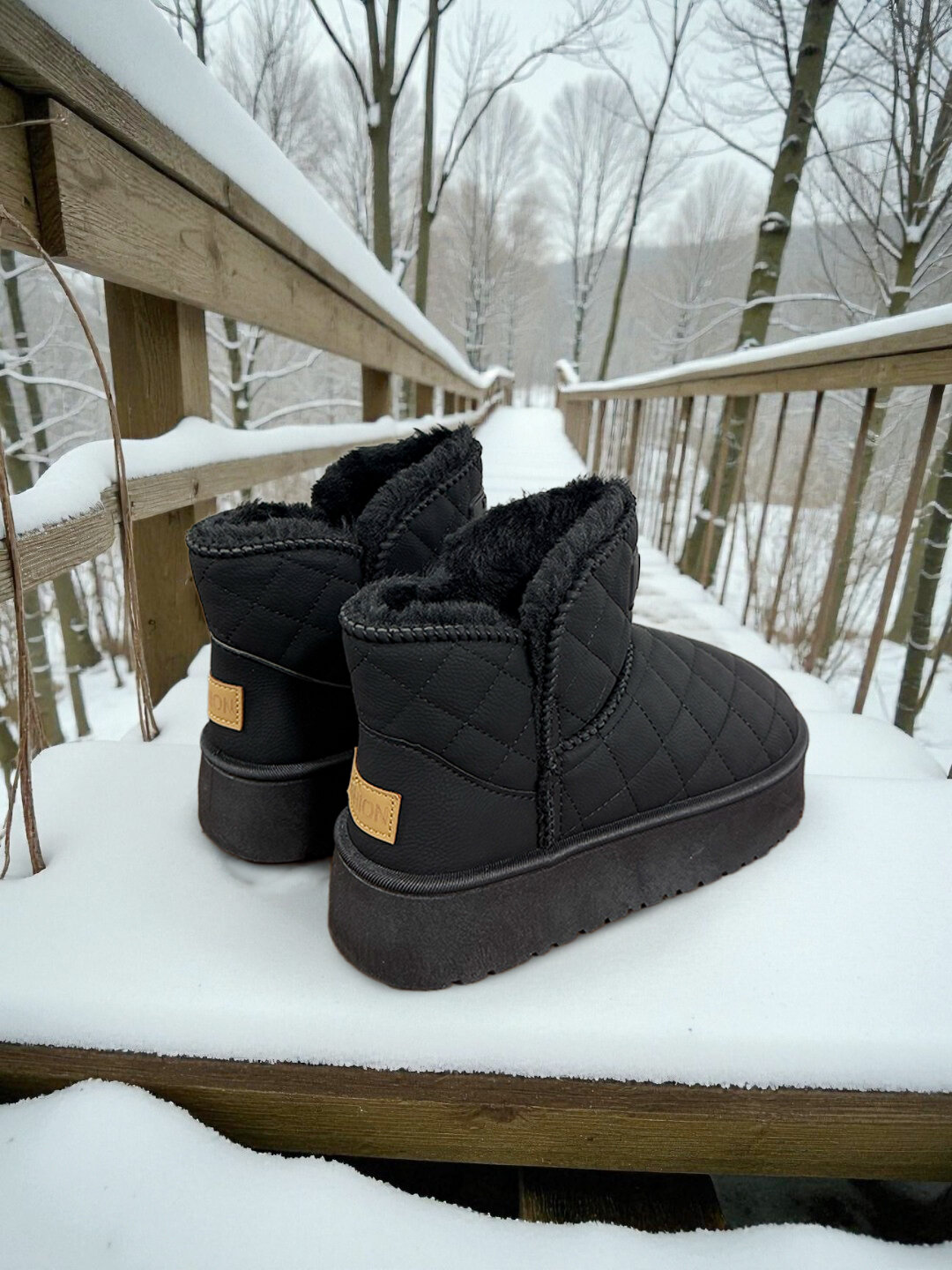 Угги, размер 36-37, сeрый — фото 1