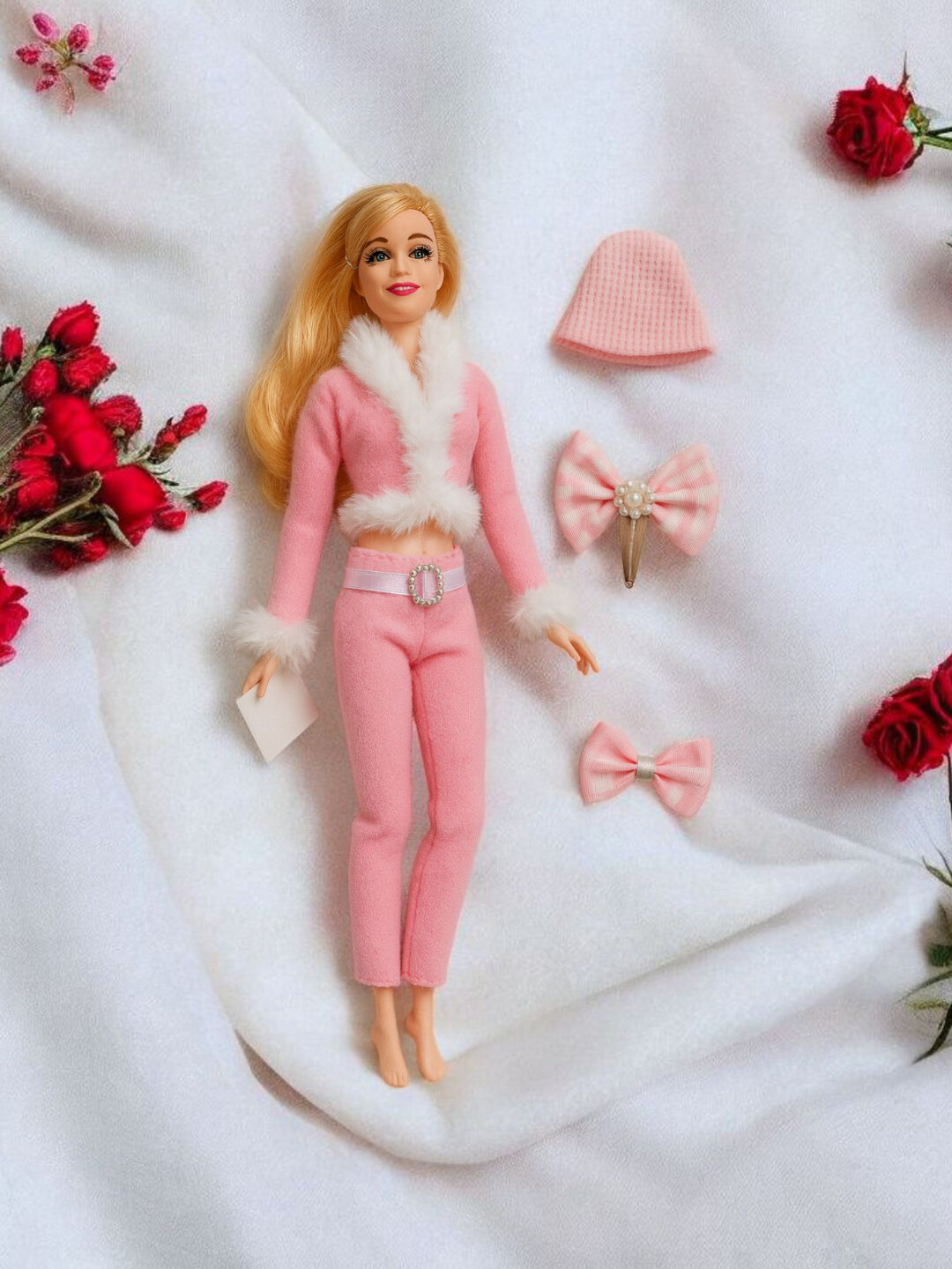 Куклы Ariana – игрушка с платьем и аксессуарами для девочек - Розовый