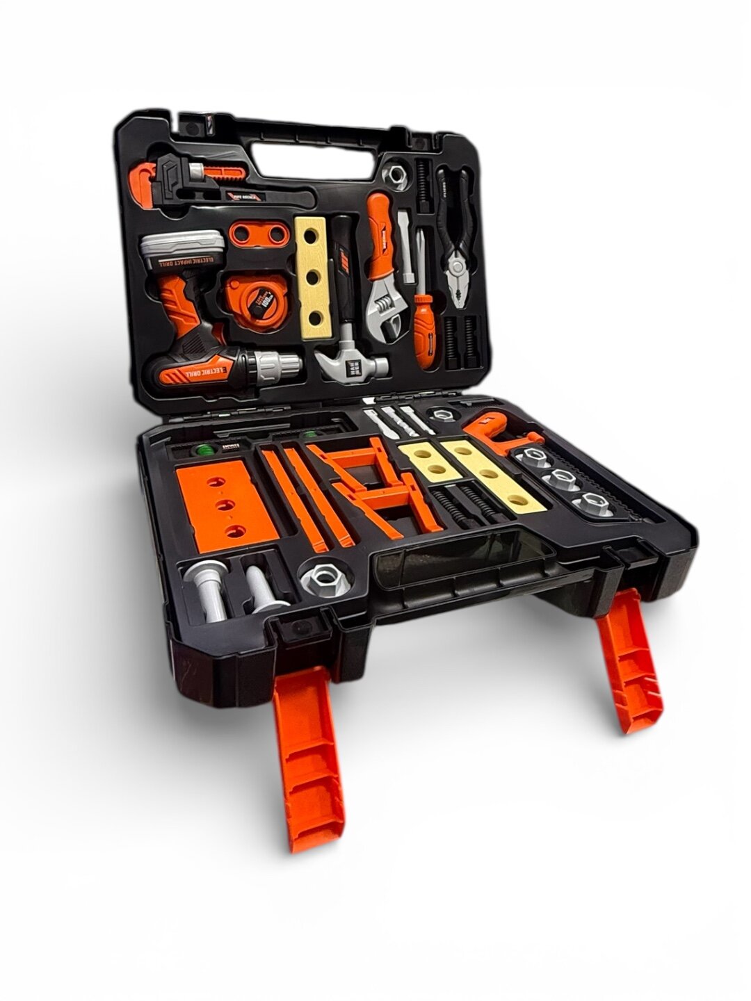 Детский набор инструментов в комплекте 37 предметов, предназначен для старше 3 лет