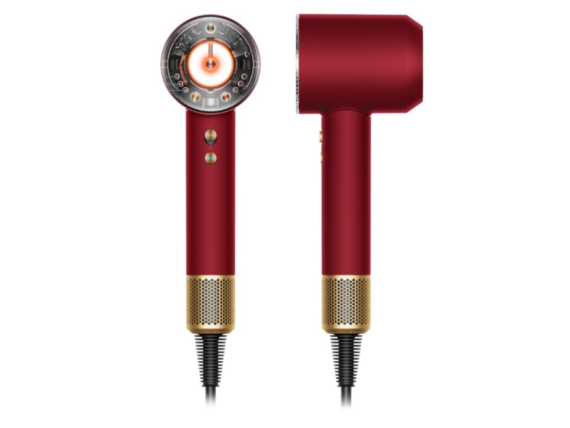 Фен Dyson Supersonic HD16 Neural, Red Velvet / Gold (Красный бархат/Золотой)