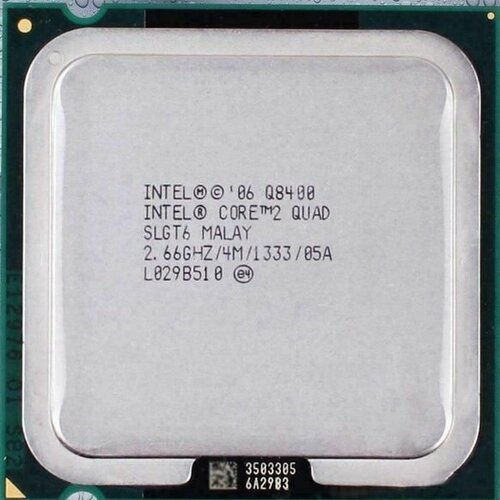 Процессор Intel Core 2 Quad Q8400 LGA775, 4 x 2667 МГц, BOX с кулером asus maximus iii extreme desktop motherboard m3e p55 lga 1156 i3 i5 i7 ddr3 16g sata3 usb3 0 atx