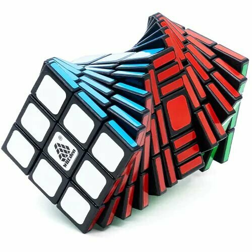 Кубик рубика / WitEden 3x3x15 II Черный / Игра головоломка