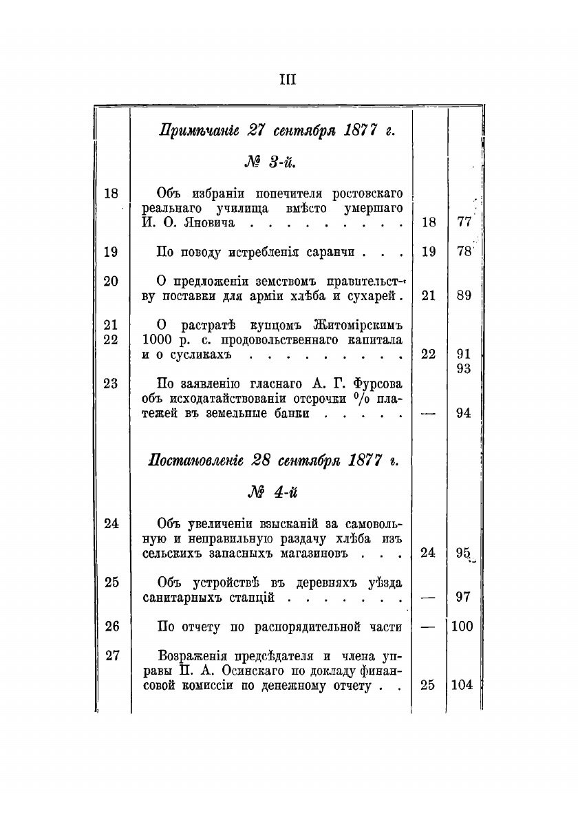 Книга Постановления Ростовского на Дону уездного земского собрания С прил. 1878 - фото №4