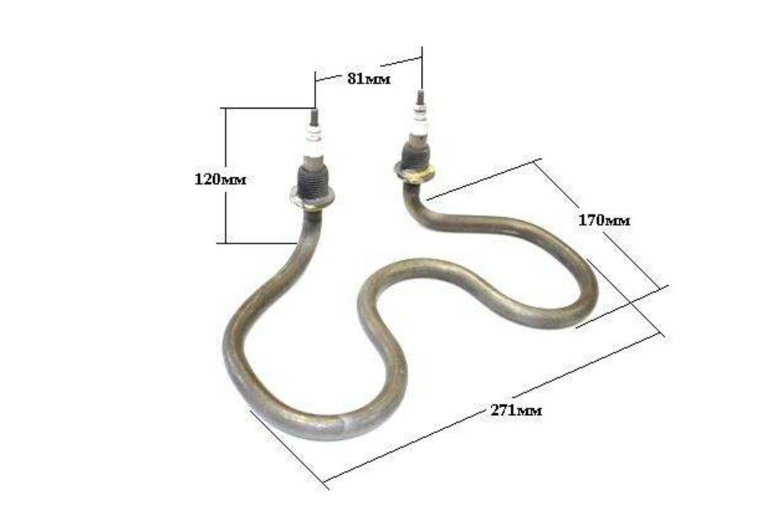 фото ТЭН котла КПЭ-60 (нерж. сталь, 80А 13/3.5 J220, 3.5 кВт, 220 В)