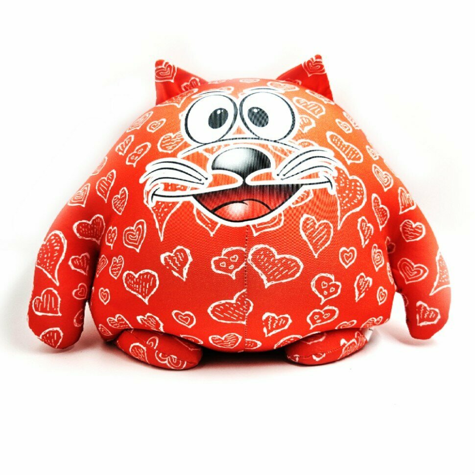 Подарки Подушка "Кот Лаки" (49 х 39 х 10 см)
