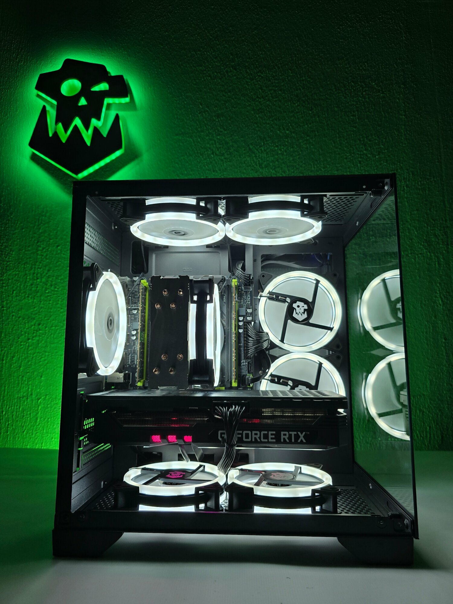 Системные Блоки Xiaomi Игровой компьютер ORKZ RTX 3070 (8gb) i7 7700 32gb ssd 1tb Windows 10 pro