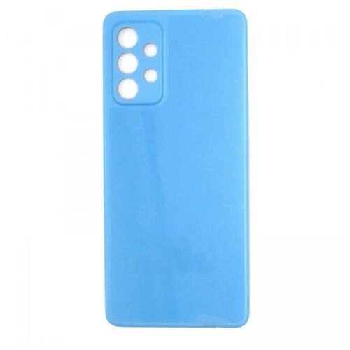 Задняя крышка для Samsung SM-A525F (Galaxy A52) <синий>