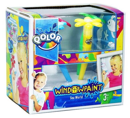 Five Stars Набор QOLOR Window paint (361-17)