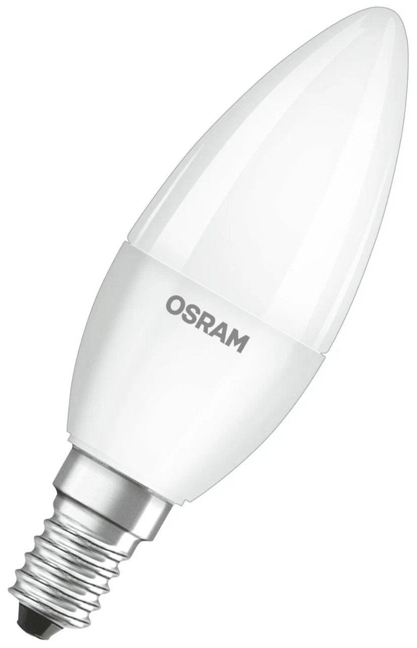 Лампа светодиодная OSRAM LED VALUE CLASSIC B 75 10 W/4000 K E14 4058075579187