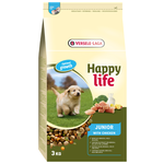 Корм для собак Happy life (3 кг) Junior with Chicken - изображение