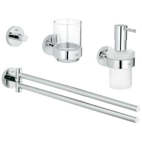 Набор аксессуаров 4 в 1 Master Bathroom GROHE Essentials 40846001