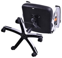 Компьютерное кресло COSTWAY HW52440 , обивка: искусственная кожа , цвет: черный/белый/оранжевый