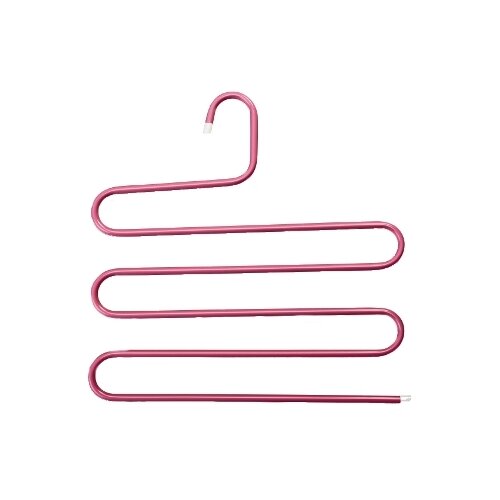 Вешалка ruges для брюк Тремпель розовая