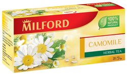 Чайный напиток травяной Milford Camomile в пакетиках