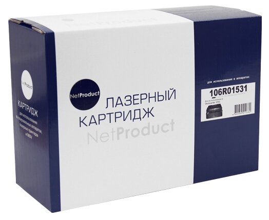 Совместимый картридж NetProduct (N-106R01531) для Xerox WC 3550, 11K.